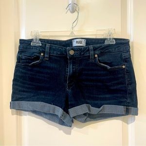 Paige denim shorts size 28
